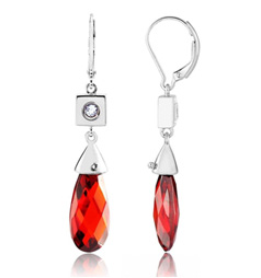 Garnet Earring Garnet Earring
