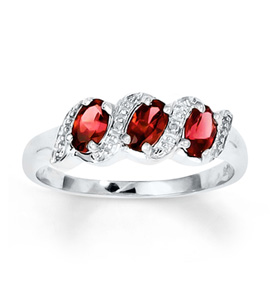 Garnet Ring Garnet Ring