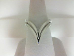 Sterling Silver Ring Double V Ring