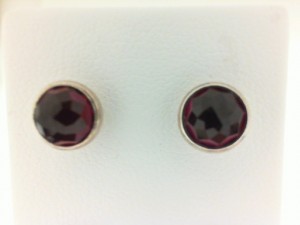 Sterling Silver Earrings July / No Orders