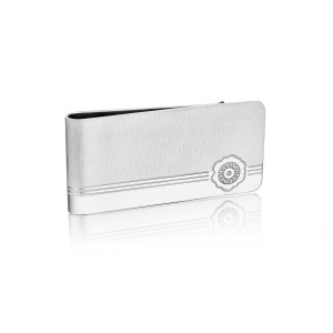 Tacori:Sterling Silver Legend Racing Lines Money Clip