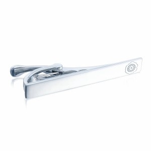 Tacori: Sterling Silver Engraved Tie Bar
Diameter/Size: 2x0.25