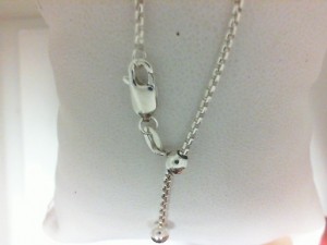 22 Adjustable Sterling Silver Chain