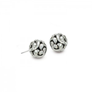 Sterling Silver Earrings Name: Ivy Love Studs 11 mm