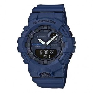 Casio: G Shock AD Step Tracker
Features: Stopwatch with Target Time alarm
lap/split display switching, up to 10 Target Times, 200 lap time records
Bluetooth smartphone link, Step count using a 3-axis accelerometer
Step Count Graph, step goal progress