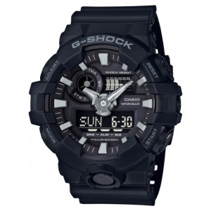 Casio G-Shock Analog-Digital Black Resin Strap Watch(GA700-1B)