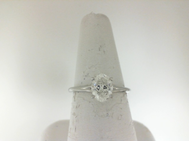Forevermark Platinum Icon Engagement Ring With1.00 Ct Oval Brilliant Cut Diamond