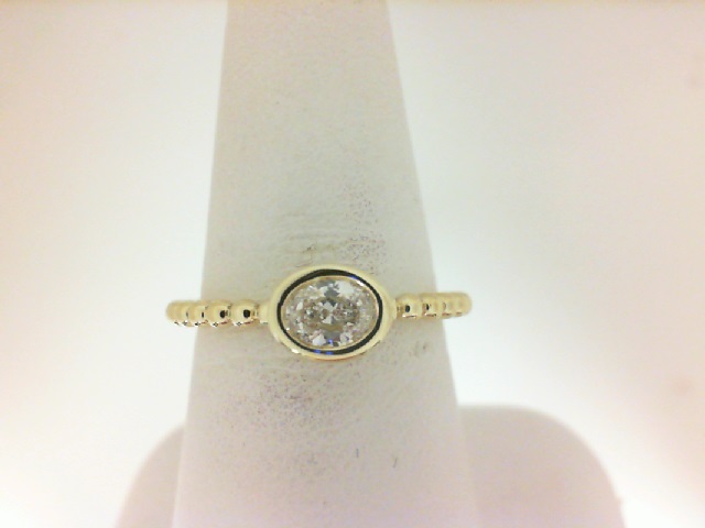 Forevermark: 18 Karat Yellow Gold Tribute Ring With One 0.29Ct Forevermark Oval E Vs2 Diamond
Fm8737990