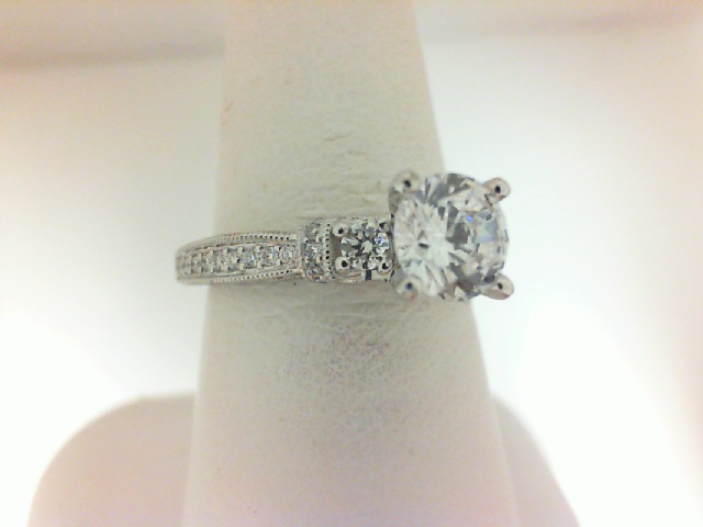 Scott Kay: White 14 Karat Semi Mount Ring With .44Tw R Diamonds
Name: Tiara