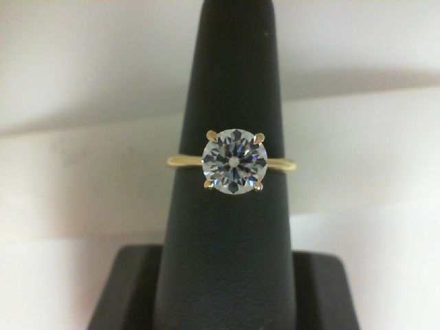 Tacori 18 Karat Yellow Gold  Royal T Semi-Mount Ring With 0.13Tw Round Diamonds
*Setting only, center stone not included