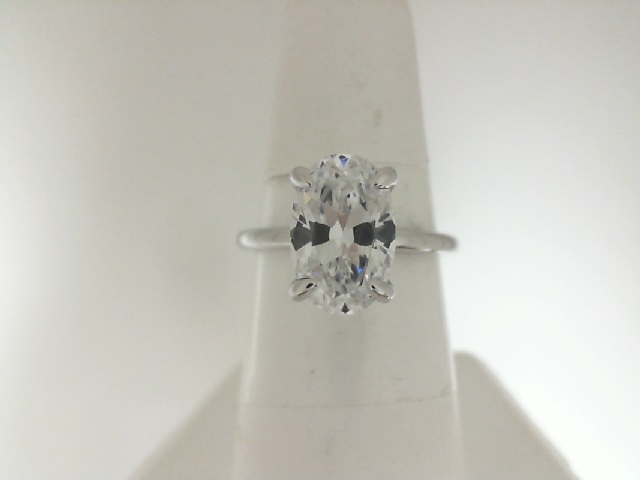 Gabriel & Co 14 Karat White Gold Hidden Halo Solitare 0.08 Ct
*Setting only, center stone not included