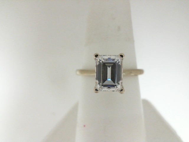 Verragio 14 Karat Yellow Gold Solitare hidden halo  Diamond Semi Mount 0.40 Ct