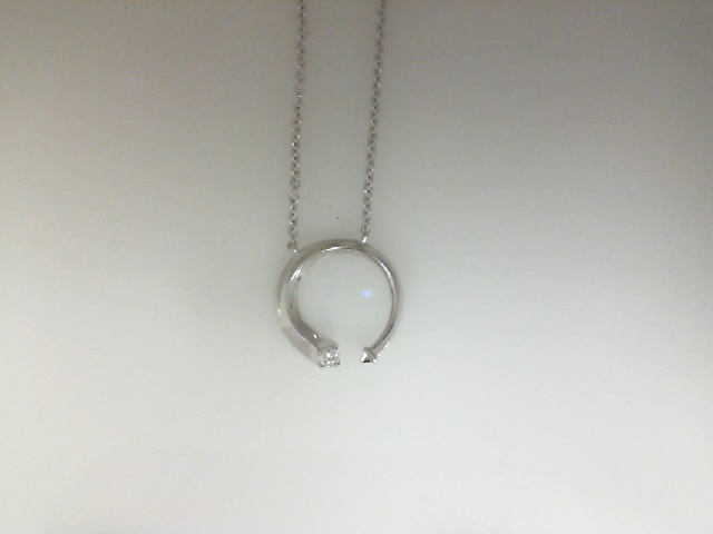 Forevermark 18 Karat White Gold  Avaanti Grand Diamond Pendant 0.10 Ct 18 Inch