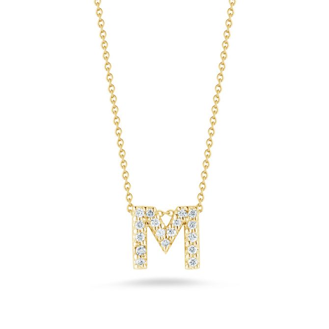 Roberto Coin 18 karat yellow gold M 