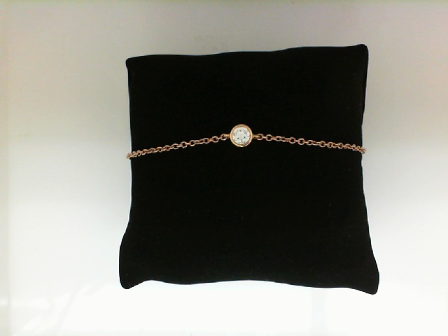 Forevermark: 18 Karat Rose Gold Tribute Bracelet With One 0.25Ct Fm Rnd I Vs1 Diamond
Fm  7123221