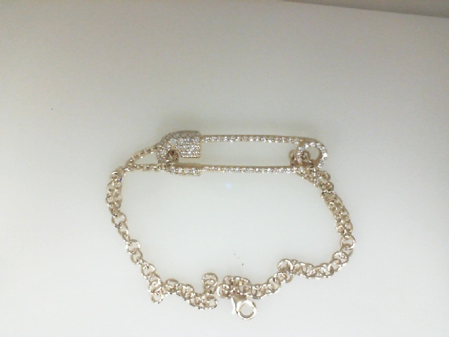 Jason Of Beverly Hills  Trust Bracelet With Round G/H Vs Diamonds 1.09ctw