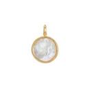 MARCO BICEGO:  Yellow Gold 18 Karat JAIPUR MOTHER OF PEARL Pendant