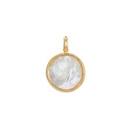 Marco Bicego Jaipur Color 18K Yellow Gold Mother Of Pearl Pendant, Large