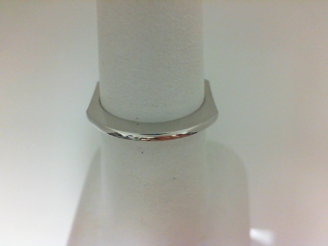 White 14 Karat Spacer Wedding Band Size 6.5
