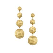 Marco Bicego: 18 Karat Yellow Gold Africa Dangle Earrings
