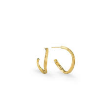 Marco Bicego:   Yellow 18 Karat Delicati Hoop Earrings
