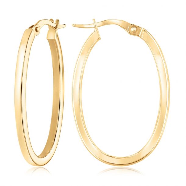 Roberto Coin 18 Karat Yellow Gold Perfect Small Hoop Earrings