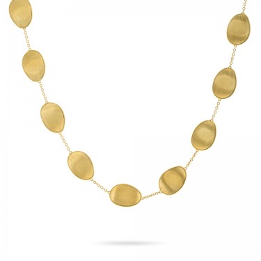 Marco Bicego Lunaria 18K Yellow Gold Petal Single Strand Necklace
Length: 16.75 Inches