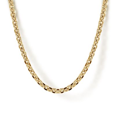 Gabriel & Co 14 Karat Yellow Gold Classic Collection Hollow Chain 22 Inch