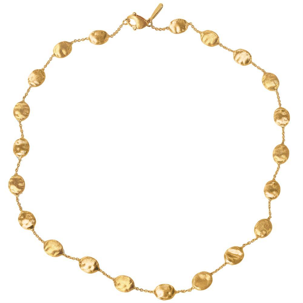 Marco Bicego18 Karat  Yellow Gold Siviglia 16 Inch Necklace