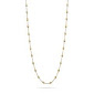 Marco Bicego Yellow 18 Karat Siviglia Station Neckalce 39.25 Inch