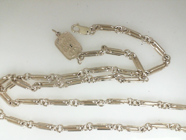 King Baby 24 Inch Paperclip Necklace