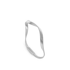 Marco Bicego:18 Karat White Gold Marrakech Supreme Bangle Bracelet
 Length: 7.25