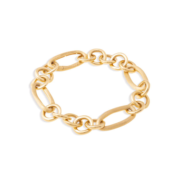 Macro Bicego 18 Karat Yellow Gold Jaipur Link Bracelet 7.75 Inch