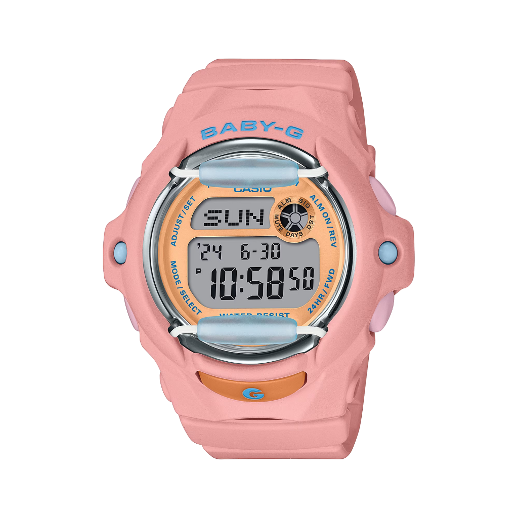 G-Shock Baby-G  Pink Resin With Buckle Watch