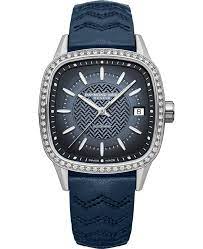 Raymond Weil Freelancer Ladies Automatic Blue Dial Leather Watch, 34.5 x 34.5 mm (2490-SCS-50051)
Blue Leather Strap, Gradient Blue Dial, Laboratory Grown Diamonds