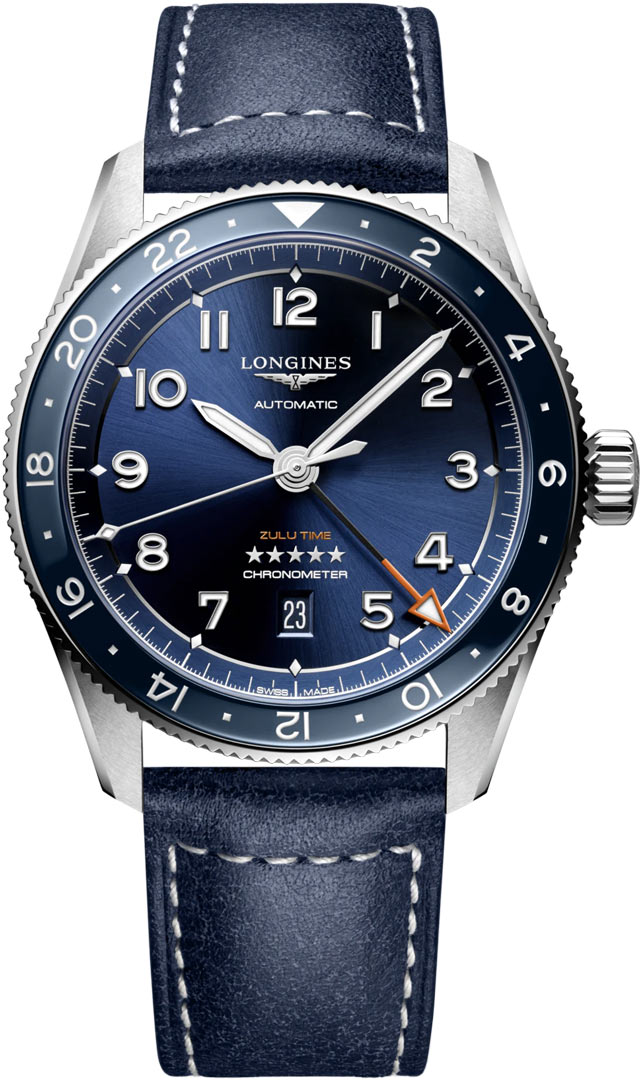 Longines Spirit Zulu Time 42mm Chronometer Certified By The COSC (L38124932)