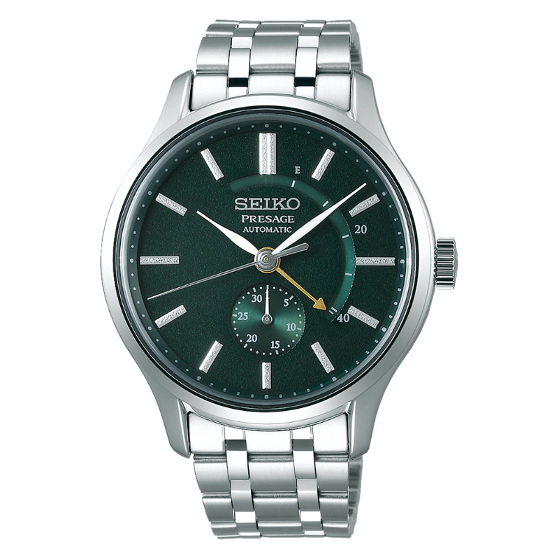 Seiko  Presage Automatic Watch With Sub Dial/Power Reserve Indicator (SSA397)