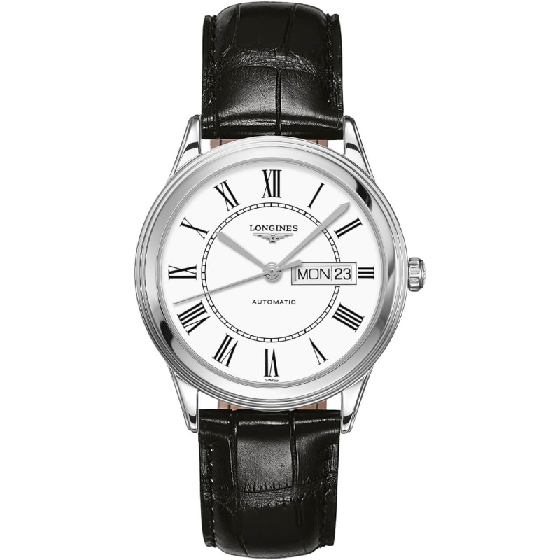 Longines Stainless Steel 38.5mm Flagship Automatic Watch(L48994212)