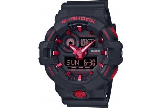 G Shock Black And Red Resin Watch