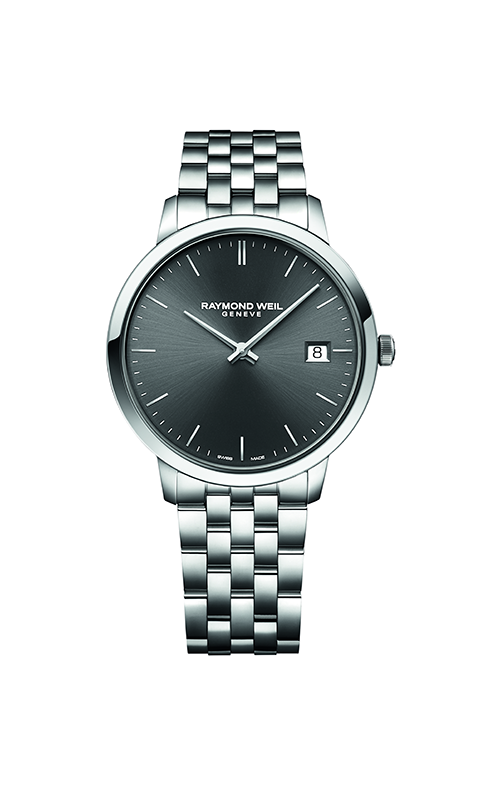 Raymond Weil Toccata Classic Men's Steel Grey Dial Quartz Watch (5585-ST-60001)
42 mm, stainless steel, grey dial, silver indexes