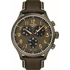Quartz Chronograph Watch Name: Tissot Chrono Xl
Name Of Bracelet: Green Leather
Clasp: Tang Buckle
Finish: Satin
Dial Color: Green