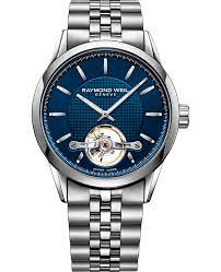 Raymond Weil Stainless Steel Freelancer Automatic Blue Dial 42 MM