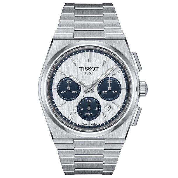 TISSOT 42mm  PRX AUTOMATIC CHRONOGRAPH (T137.427.11.011.01)