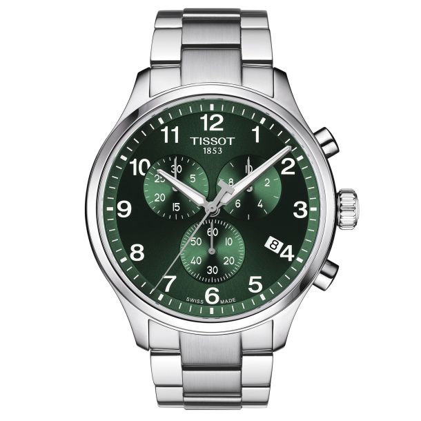 Tissot 45mm Chrono XL Classic Stainless Steel Bracelet Watch (T1166171109200)