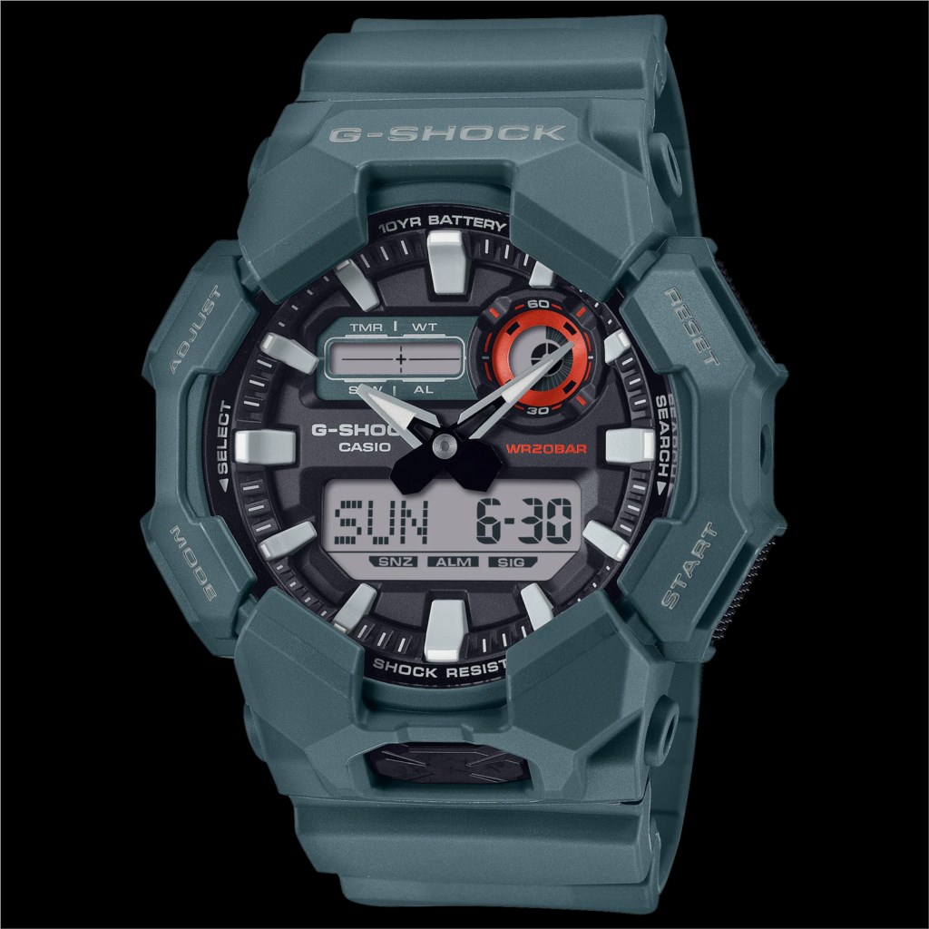 G shock grey and green deals