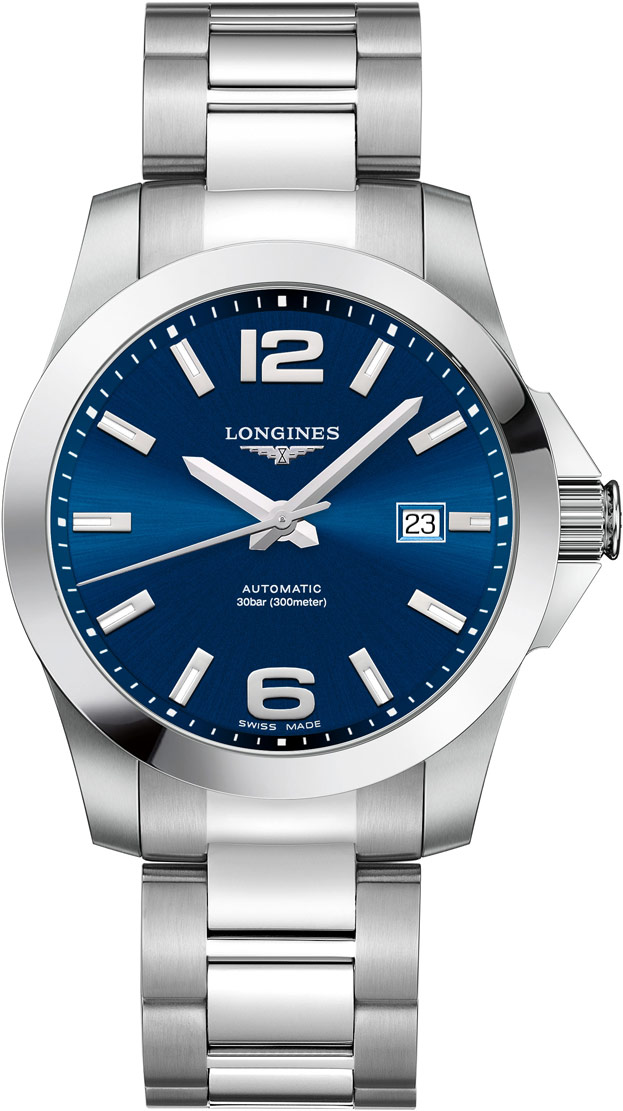 Longines Conquest 41mm Automatic Watch (L37774996)