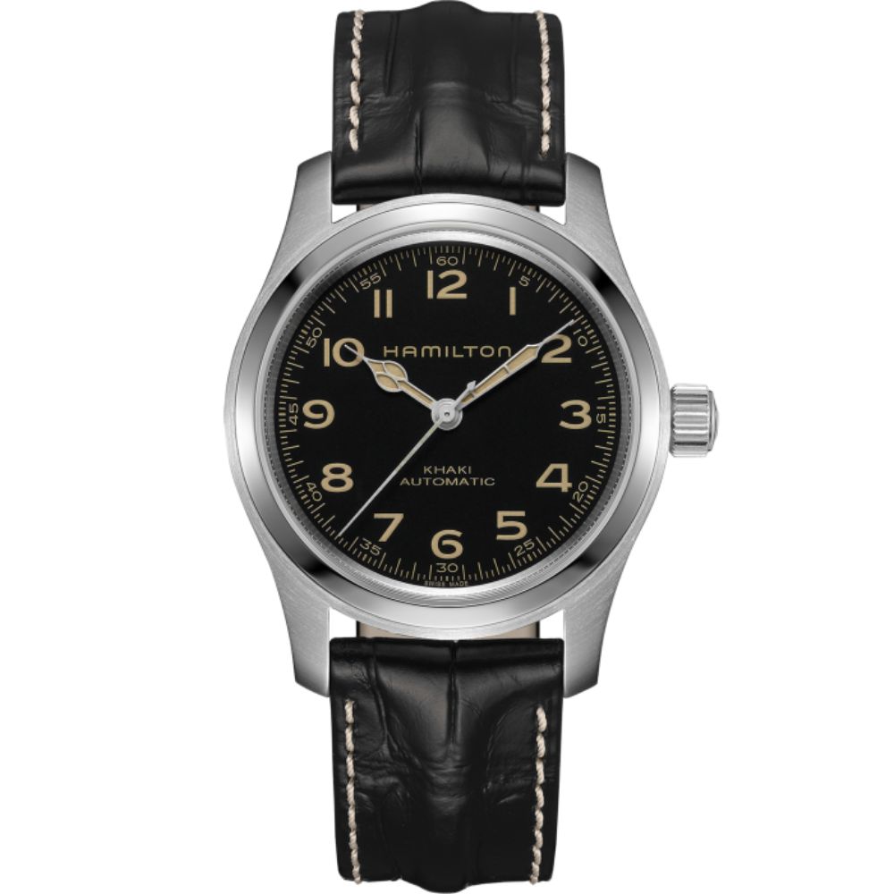 Hamilton: Stainless Steel 42mm  Khaki Field (Murph)  Automatic Watch