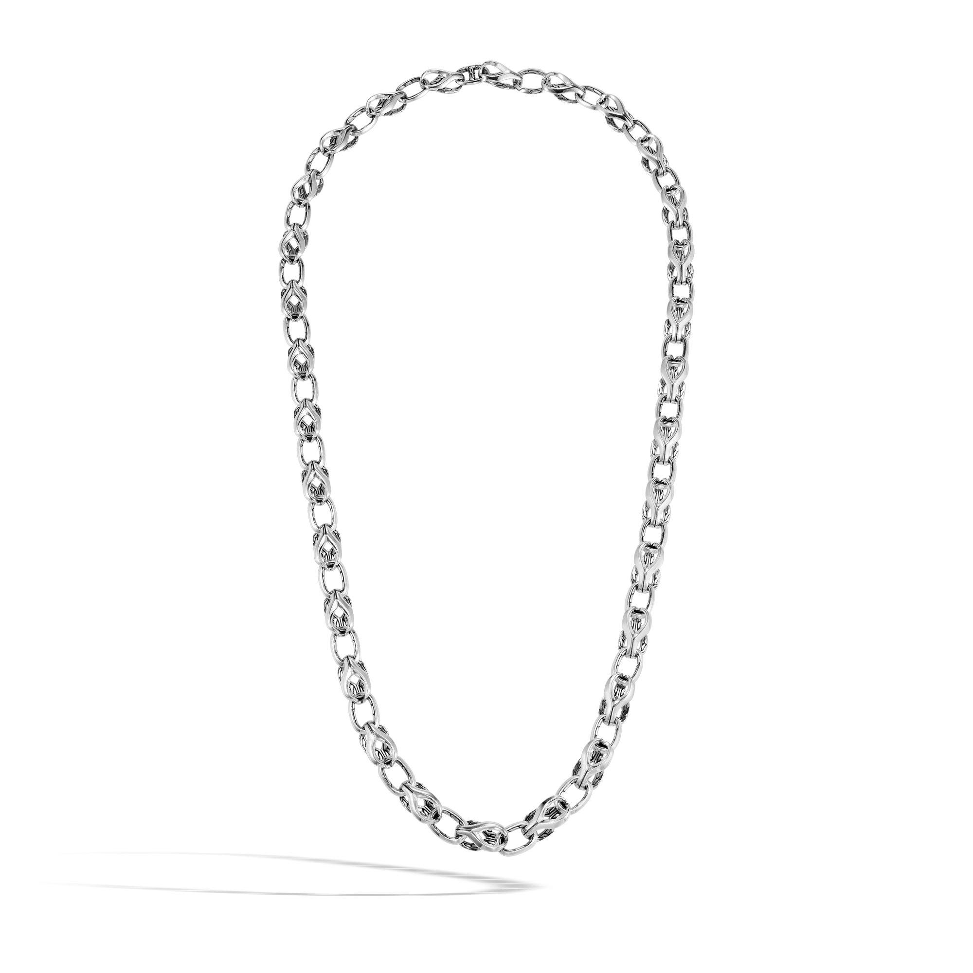 John Hardy: Sterling Silver  Asli Classic Chain 9mm Silver Link
Length: 26