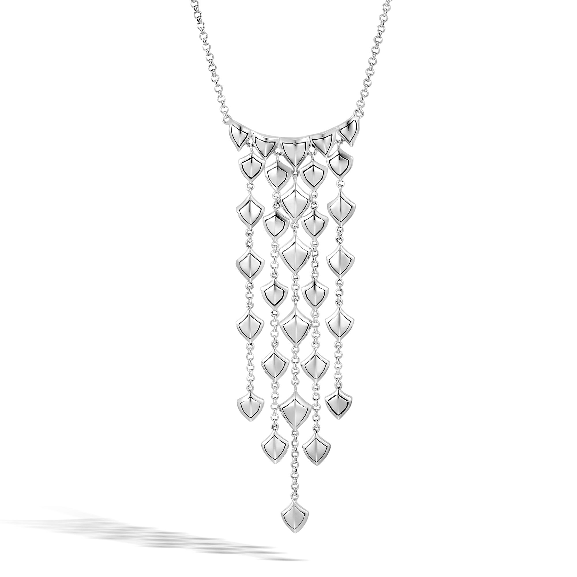 John Hardy: Sterling Silver Legends Naga Necklace Length: 16-18
Necklace Measures From 2mm To 92mm