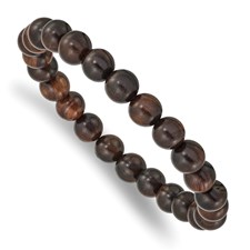 Bracelet  Red Sandalwood Beads